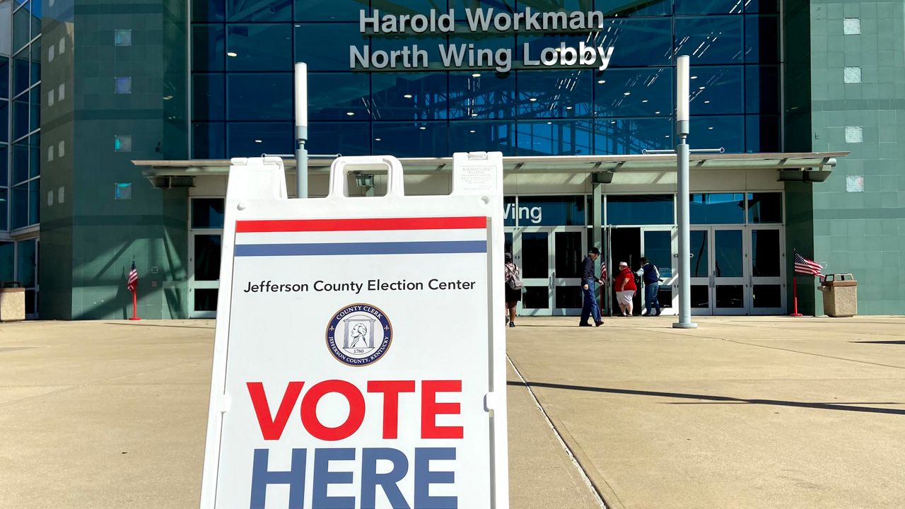 Early voting at the Expo Center