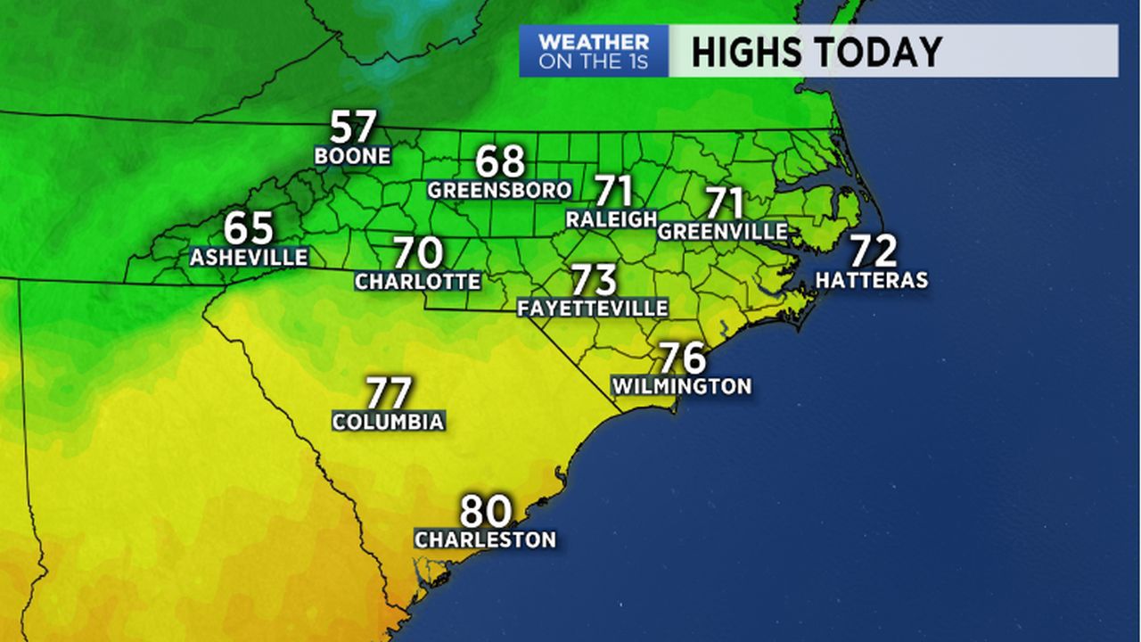 Weather Map Asheville Nc Autumn Weather Finally Arrives in Charlotte