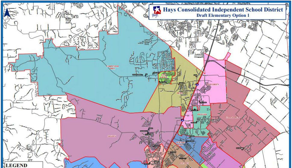 Hays CISD Rezoning For New Elementary School