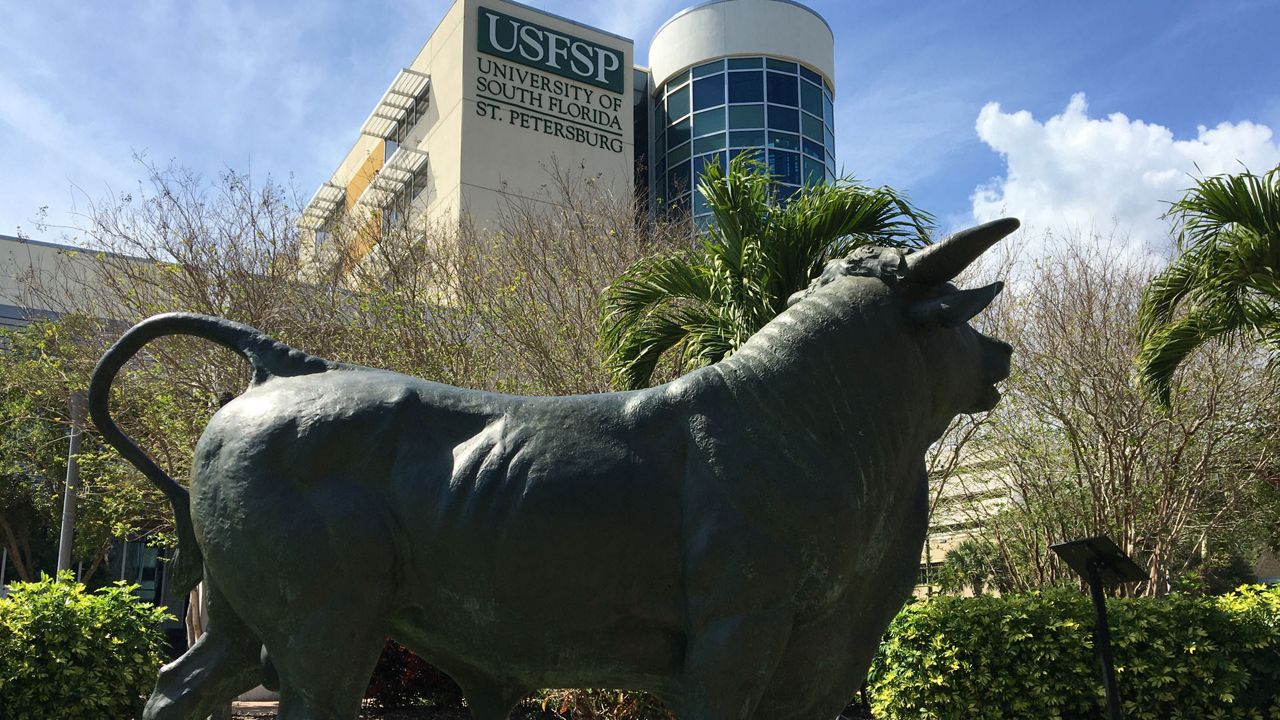 St. Petersburg Mayor Rick Kriseman and other city officials have a laundry list of complaints about how USF St. Petersburg is faring under consolidation. (Laurie Davison/Spectrum Bay News 9)