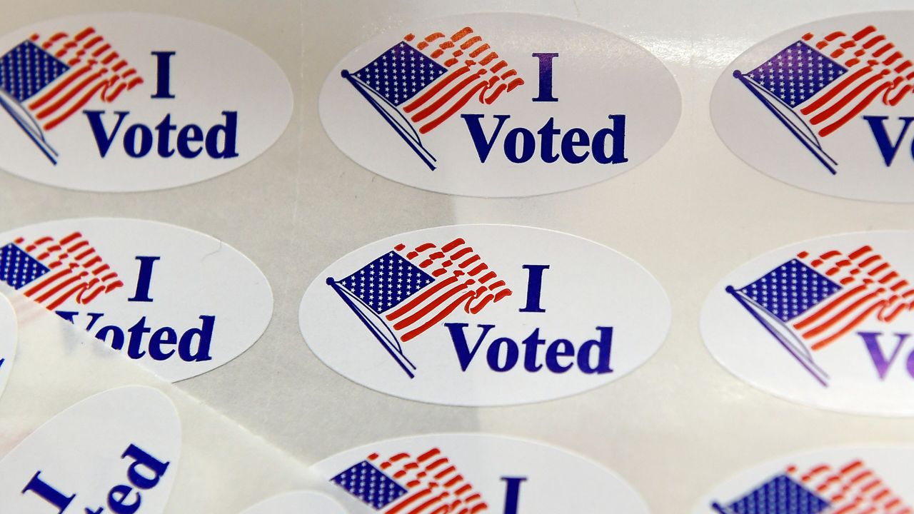 'I voted' stickers (AP)