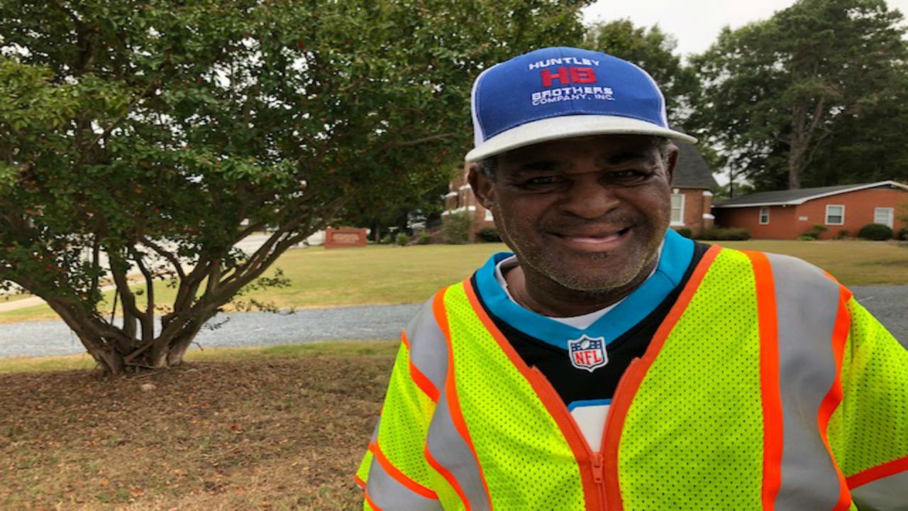 Everyday Hero Well Known Oakboro man job spreads happiness