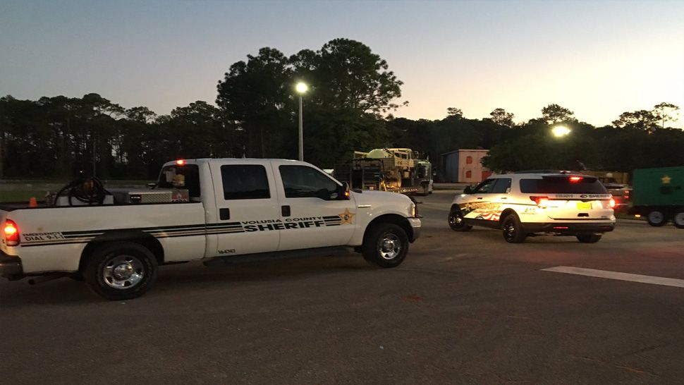 The Volusia County Sheriff's Office is heading to Bay County to assist with hurricane relief efforts. (Krystel Knowles/Spectrum News)