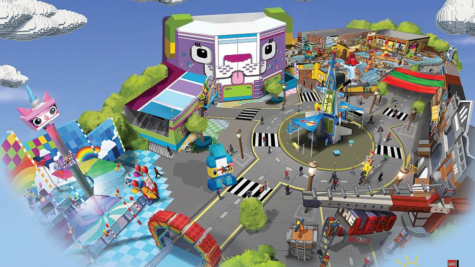Concept art for The Lego Movie World set to debut next spring at Legoland Florida. (Legoland Florida)