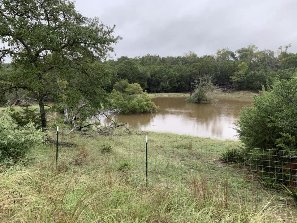 Flooding off of Crittel Road and US 290 in Fredericksburg, Texas. 