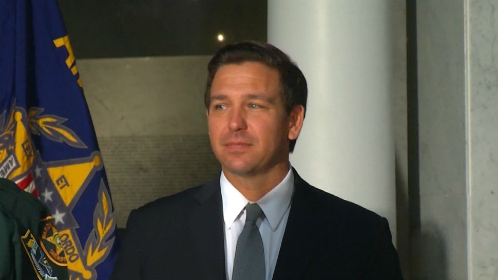 Republican Flordia gubernatorial candidate Rick DeSantis made a stop in Brevard County Tuesday morning. (Krystel Knowles/Spectrum News 13)