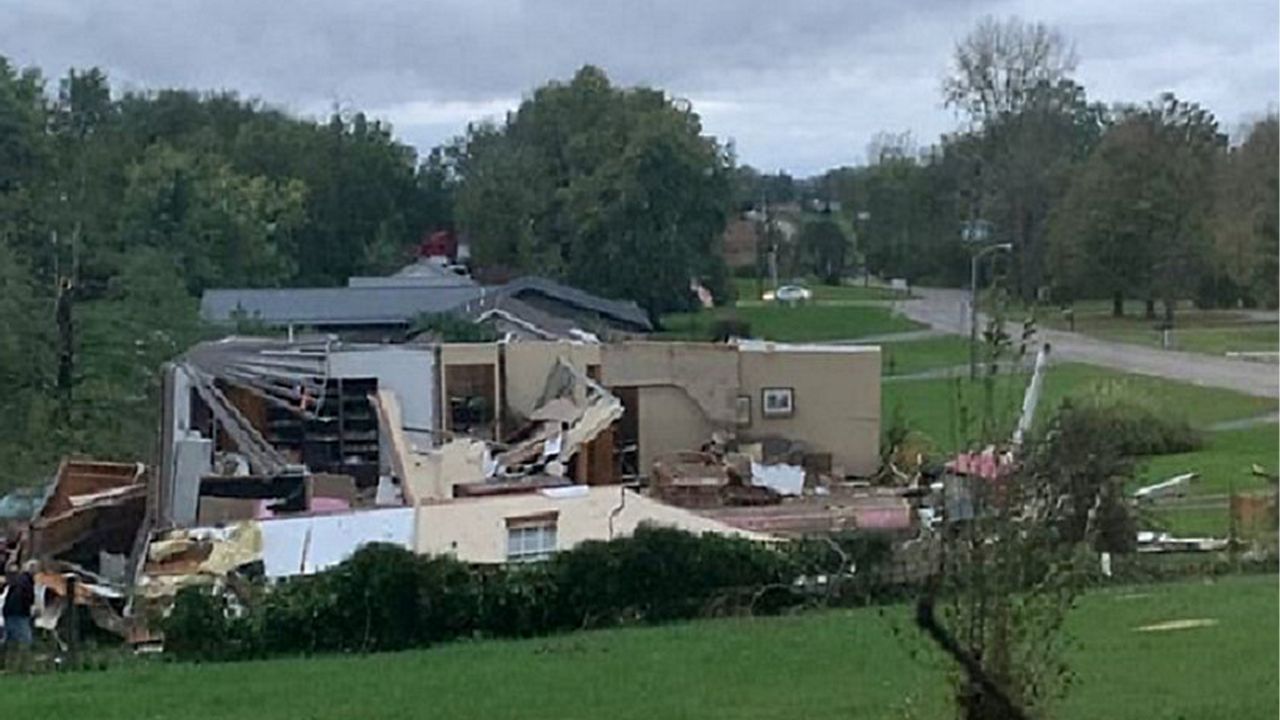 Severe weather causes damage in several Ohio counties