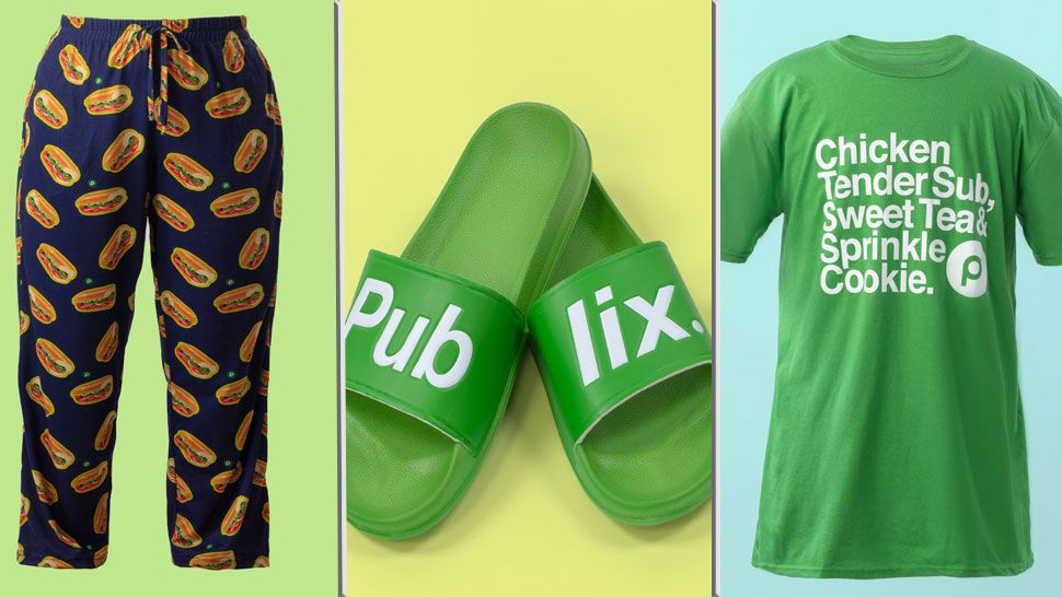 Some of the new Publix-themed merchandise available on the Publix website. (Publix)