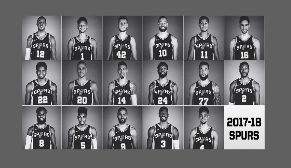 Spurs announce roster for opening 201718 season game