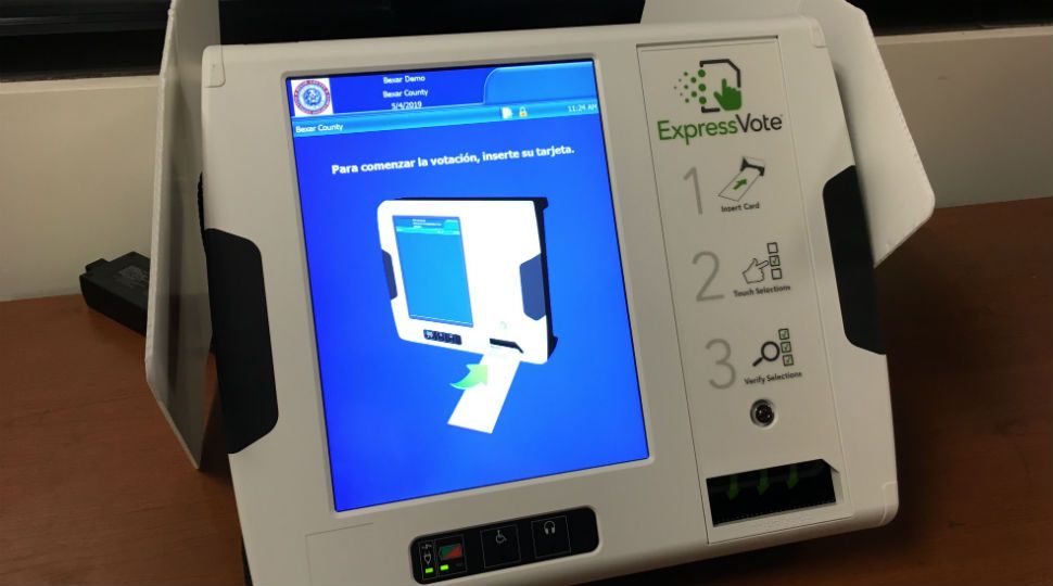 New Bexar Co. Voting Machines Provide Convenience, Security