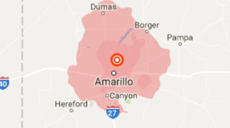 Google image of location of earthquake October 20, 2018 (Courtesy: Google Maps)