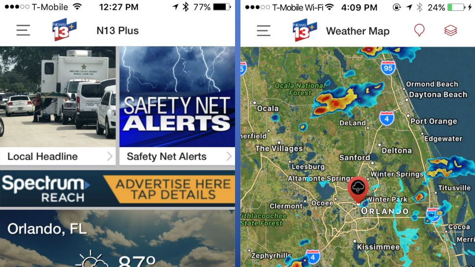 Get the Spectrum News 13 mobile app with new upgrades