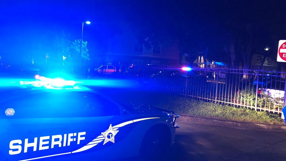 A woman and her 10-year-old son were found dead Sunday inside a Tampa apartment complex. (Trevor Pettiford/Spectrum Bay News 9)