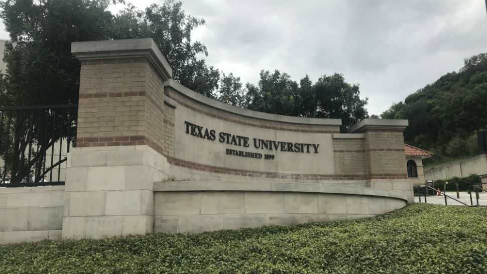 Location near where a Texas State University student was robbed on October 22, 2018. (Spectrum News/ Stacy Rickard)