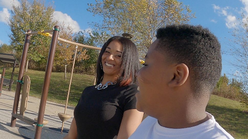 Wickliffe stayed by her 11-year-old son's side at the hospital for two and half weeks. 