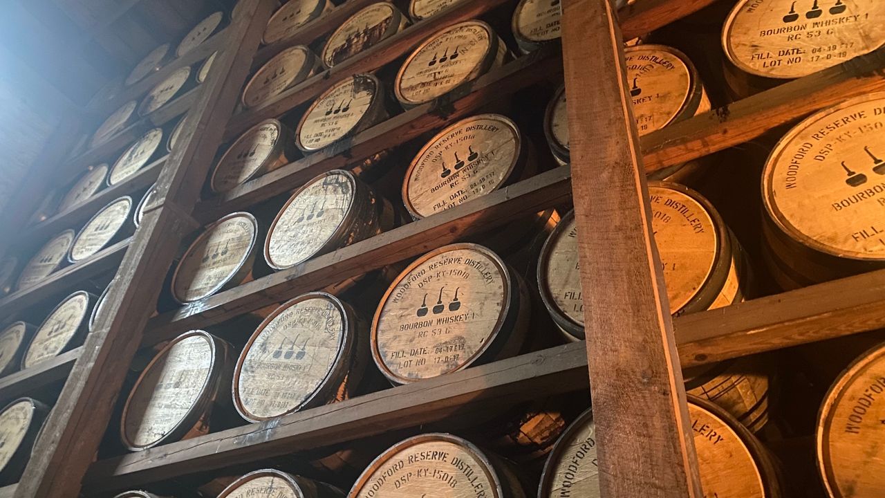 Bourbon barrels