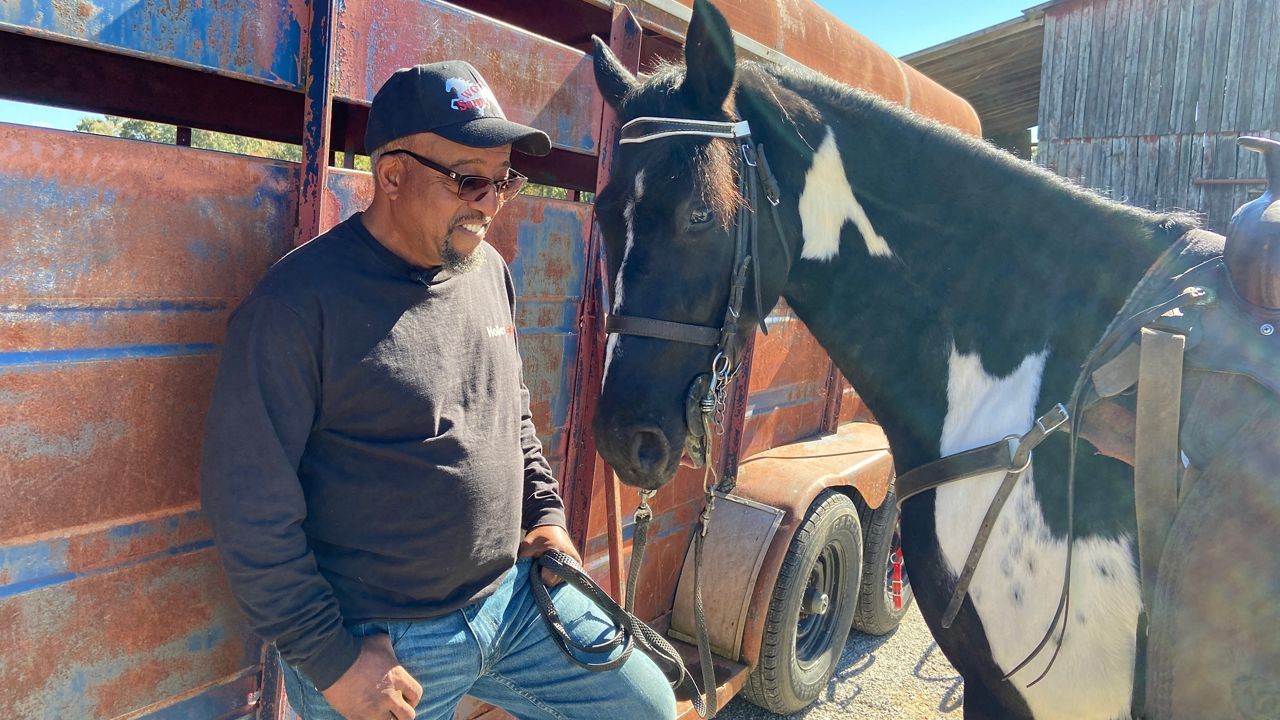 Jeff Williams first Black racking horse champion ever