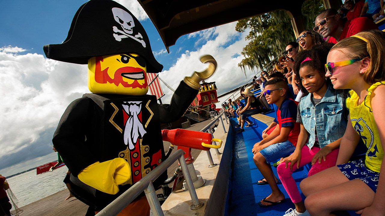 Legoland Florida has dubbed 2020 its "Year of the Pirate," with pirate-themed events and the opening of its new Pirate Island Hotel. (Courtesy of Legoland)