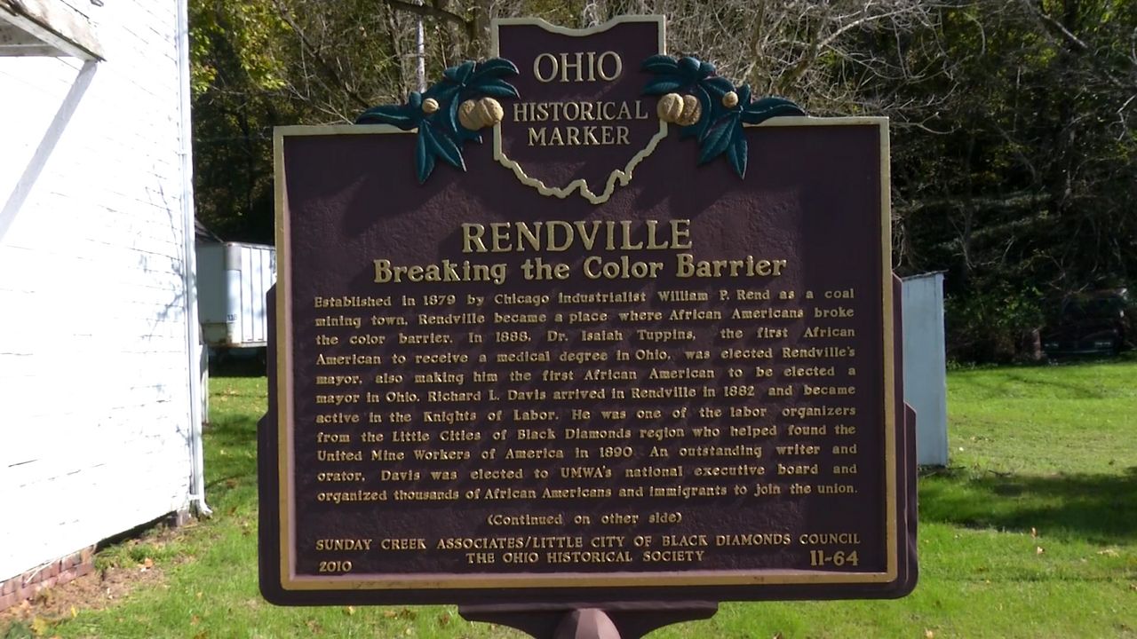 Ohio Historical Marker for Rendville