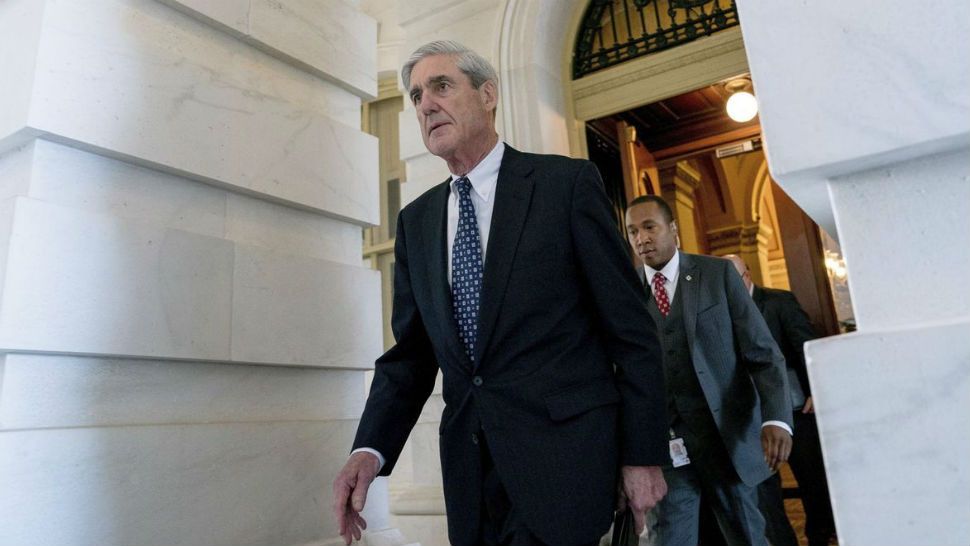 In this June 21, 2017 photo, Special Counsel Robert Mueller departs Capitol Hill following a closed door meeting in Washington. Mueller’s team of investigators is in possession of a letter drafted by President Donald Trump and an aide, but never sent, that lays out a rationale for firing FBI Director James Comey, according to a person familiar with the investigation. (AP Photo/Andrew Harnik)
