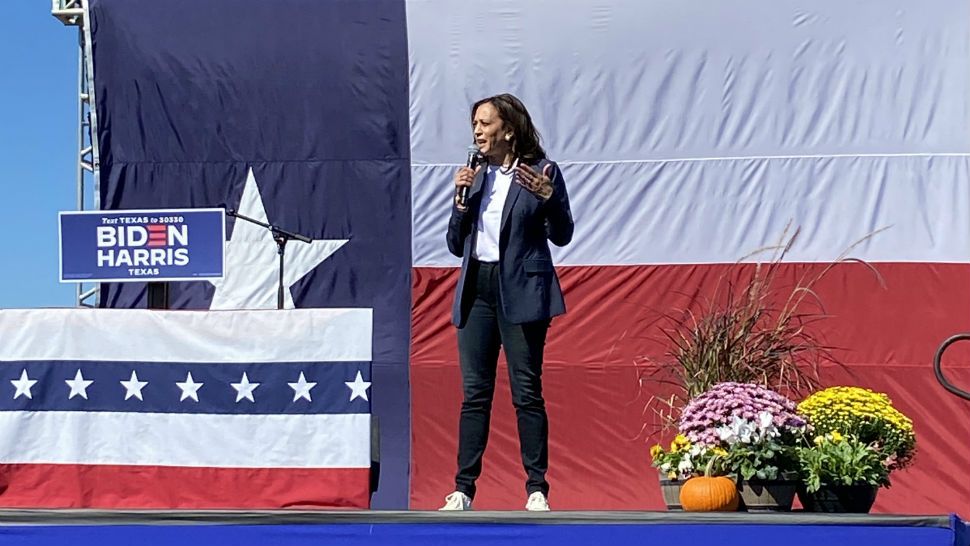 Kamala Harris Makes Stop In Texas