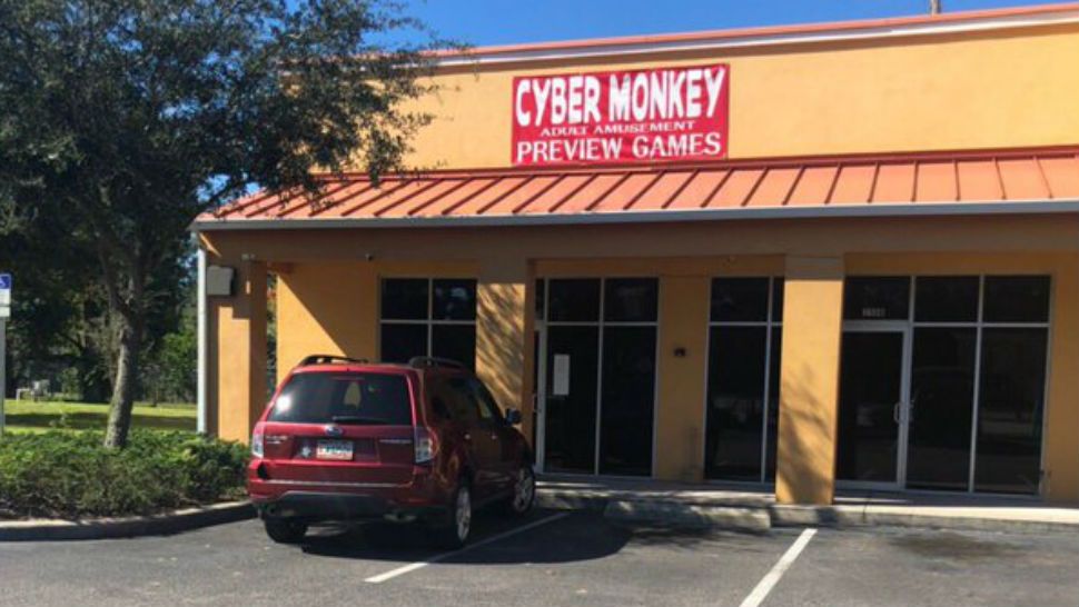 Cyber Monkey was one of 17 internet cafes that were shut down by the Volusia County Sheriff's Office. (Brittany Jones/Spectrum News 13)