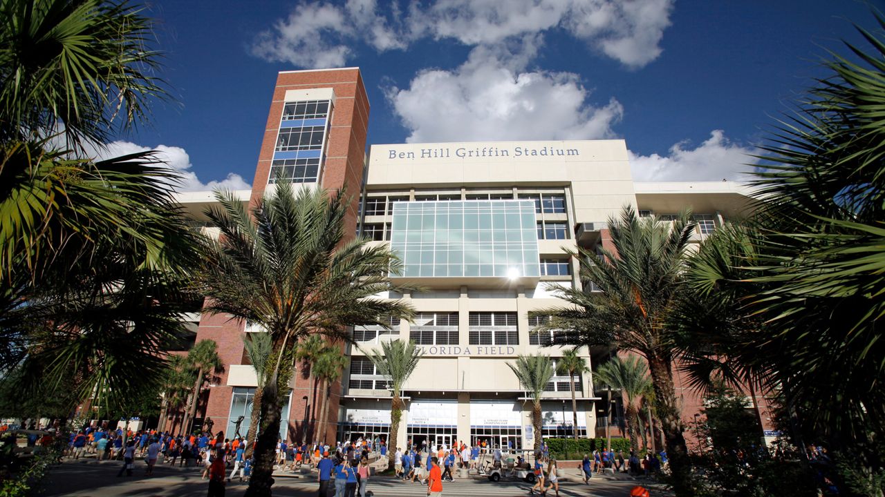 Ben Hill Griffin Stadium at the University of Florida in Gainesville. (File/AP)