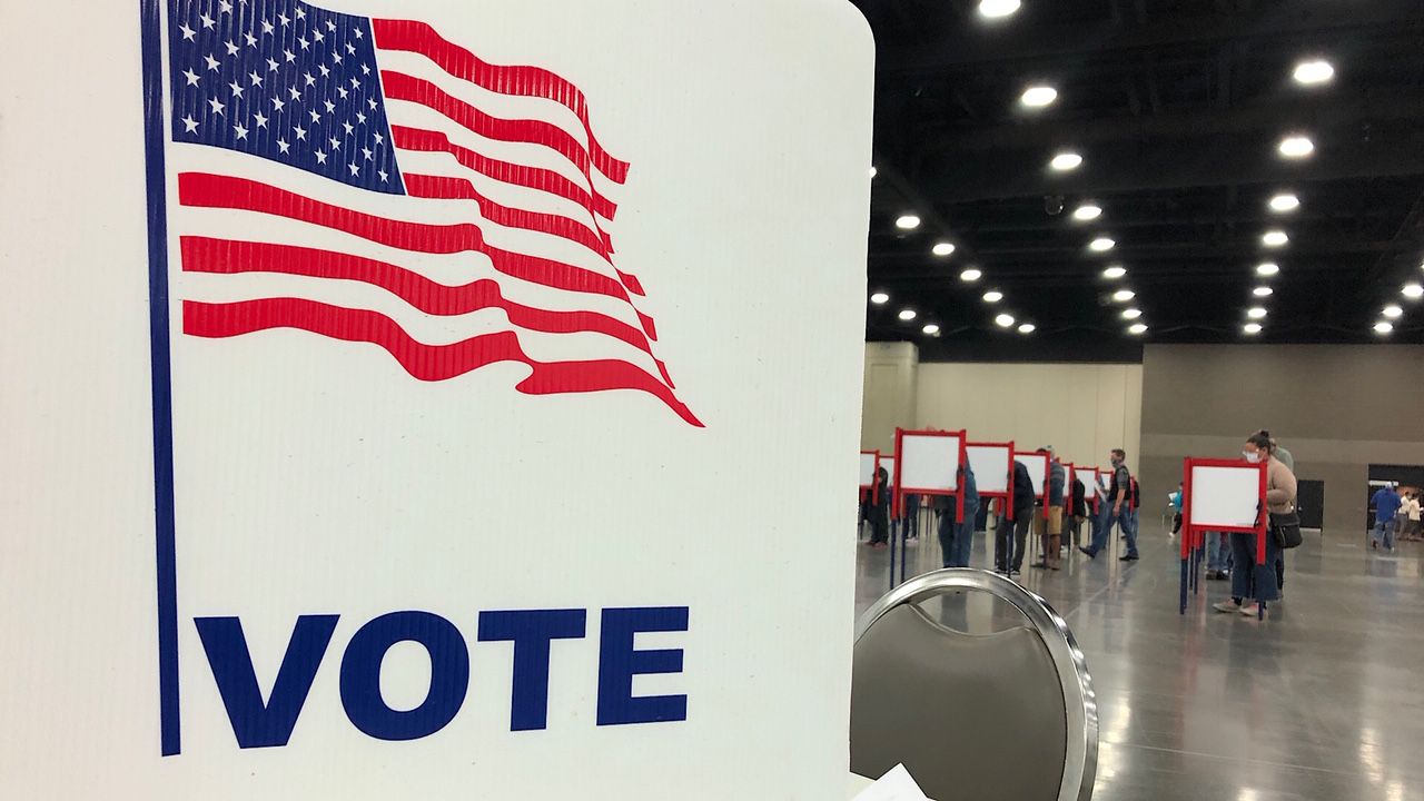 Voters cast ballots in Louisville in 2020. (File photo)