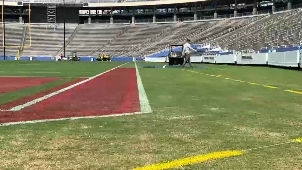 Meet the team that preps the Cotton Bowl