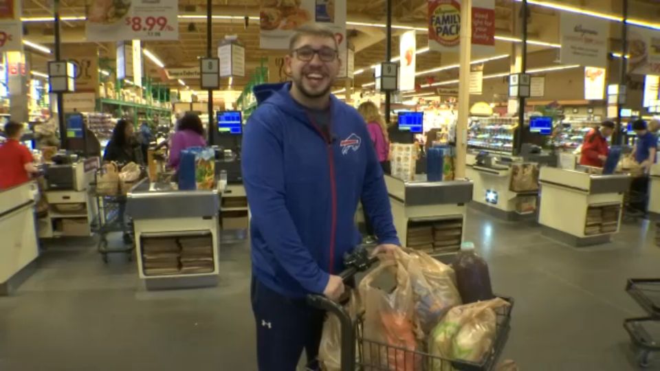 buffalo bills reusable grocery bags wegmans