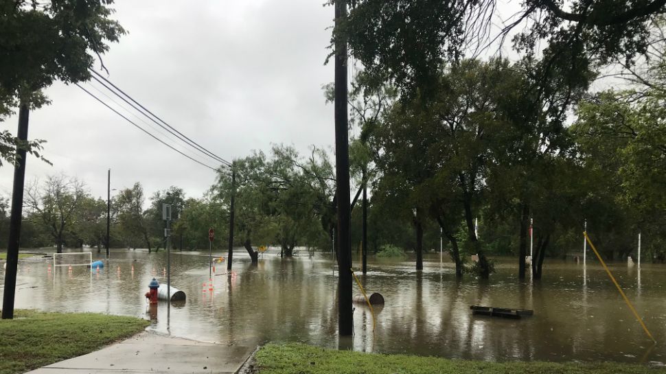 Flooding in Marble Falls (Spectrum News image)