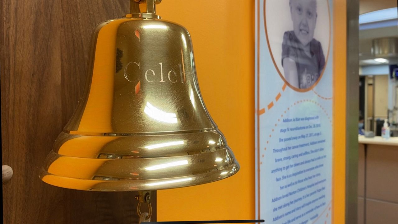 A Ceremonial Bell Commemorates End of Cancer Treatment