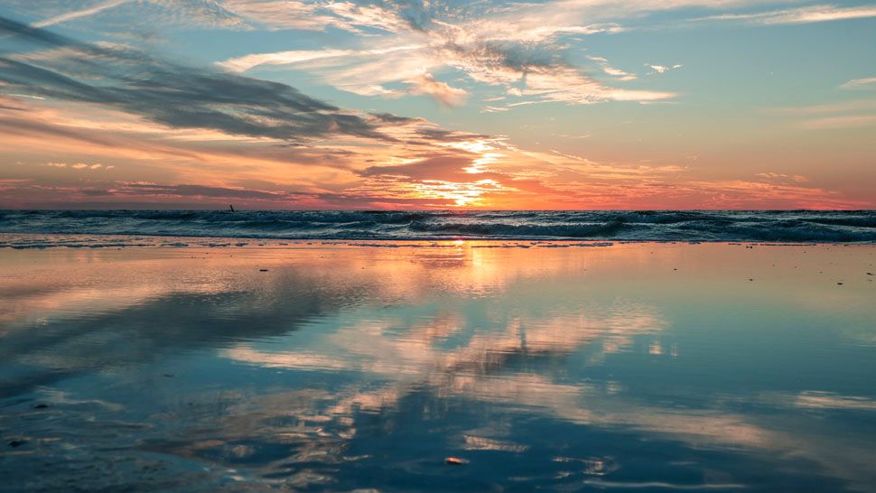 Sunset over Indian Rocks Beach