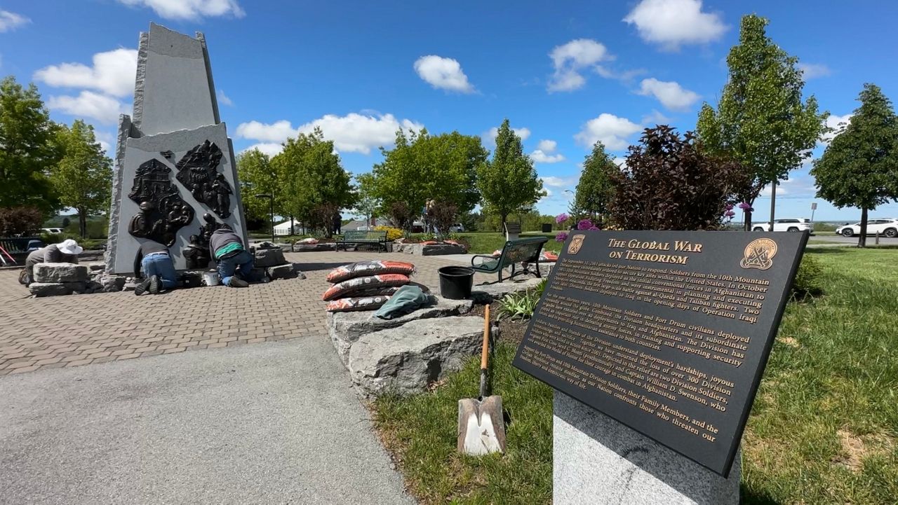 Sprucing up 10th Mountain Division monument