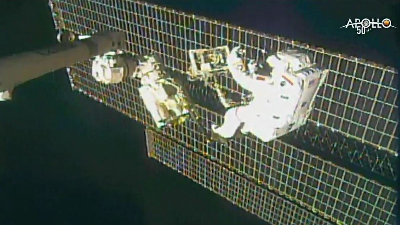 NASA is sending two astronauts into the vacuum of space to repair the Alpha Magnetic Spectrometer (AMS), located on the exterior of the International Space Station. (NASA)