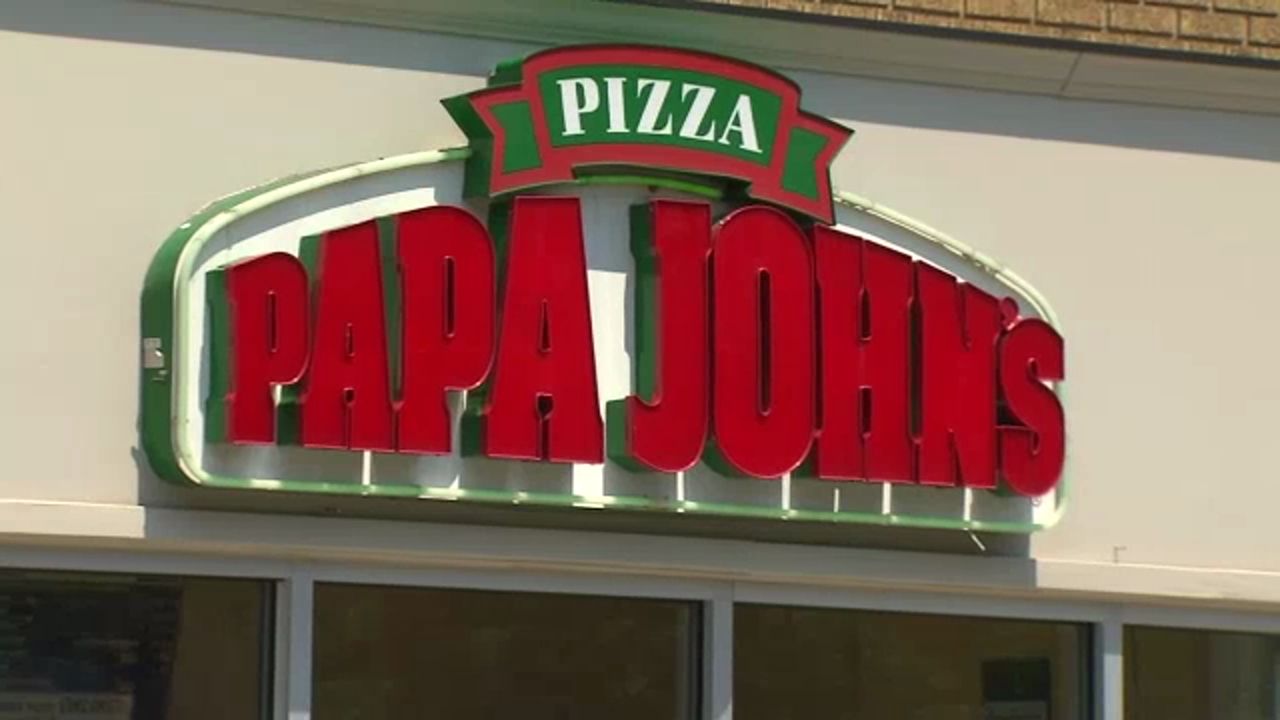 Papa John's sign