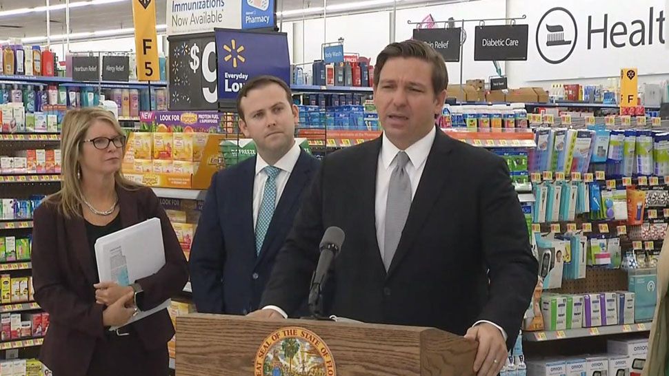 Governor Ron DeSantis announced a new initiative Monday morning to make health care prices in Florida more transparent. (Spectrum Bay News 9)