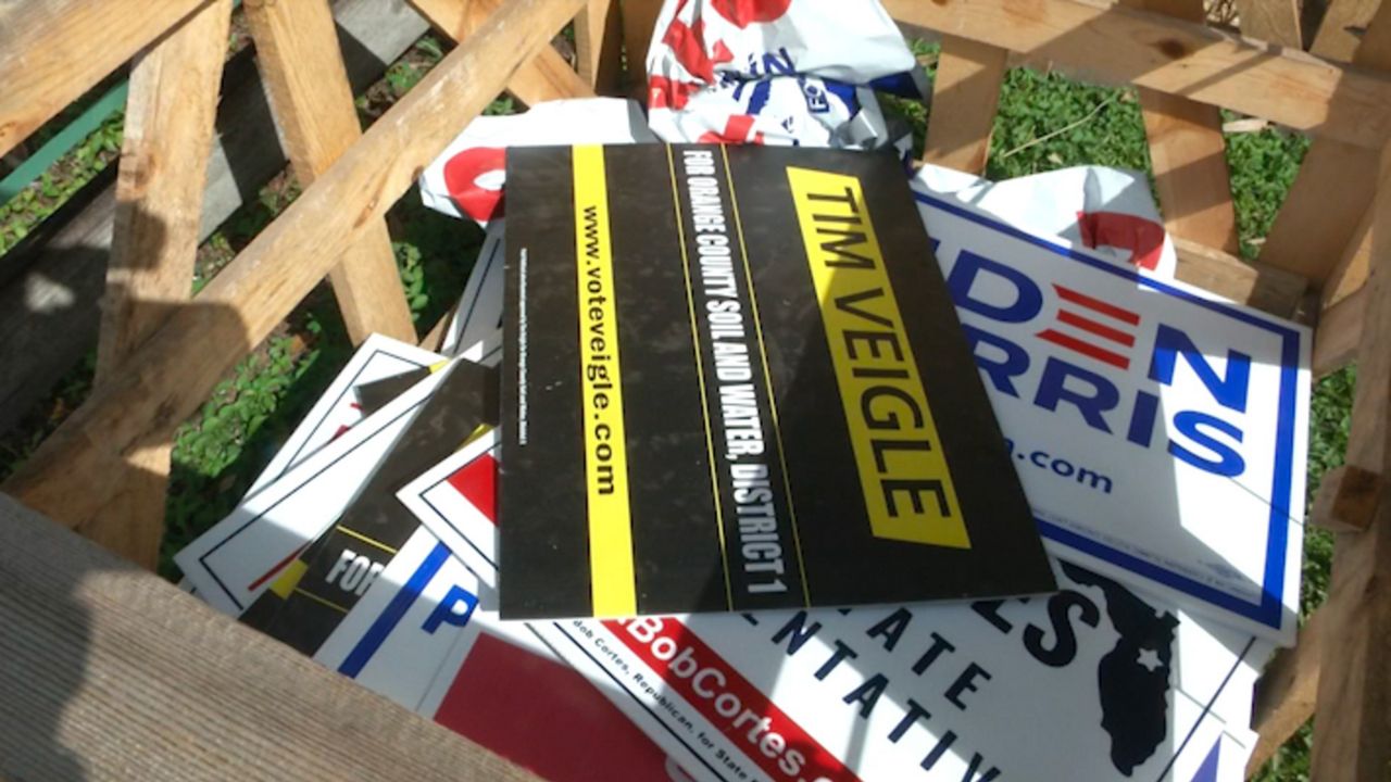 Got a Campaign Sign? Orlando Sets Up Recycling Sites