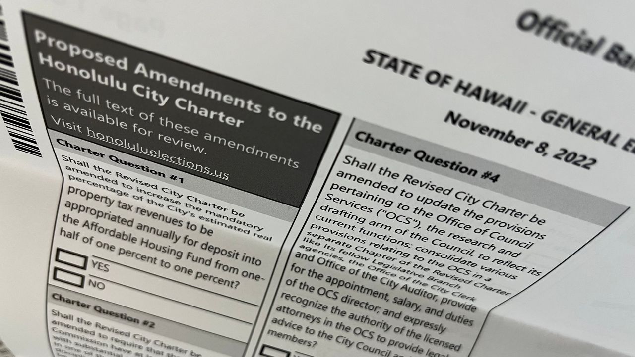 Honolulu voters will decide whether to increase the percentage of real property tax revenue deposited to the county's affordable housing fund. (Spectrum News/Michael Tsai)