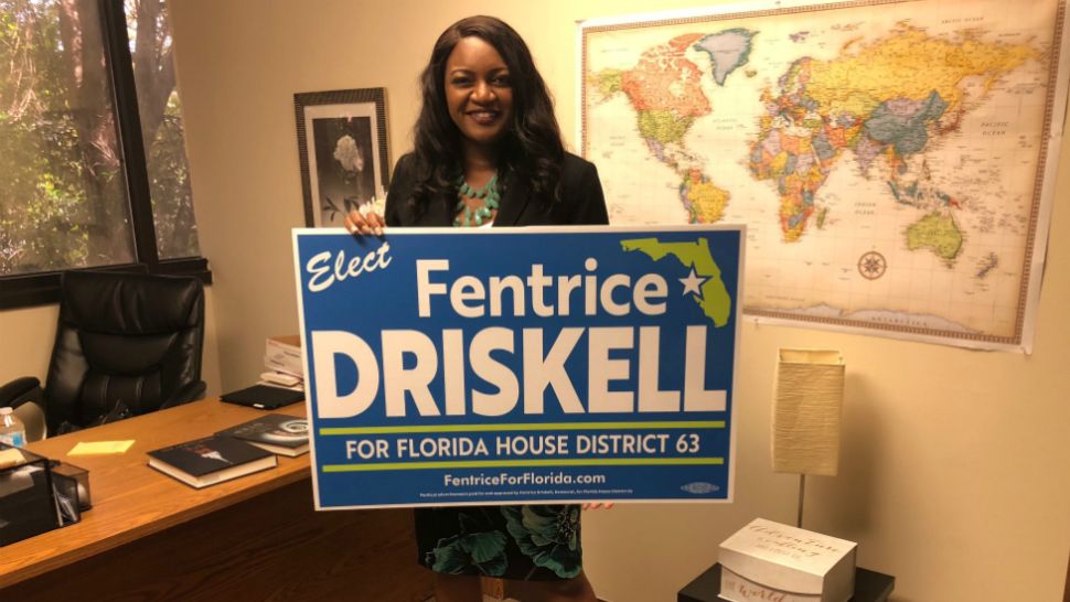 Fentrice Driskell, 39, said the 2016 election inspired her to run. (Stephanie Claytor/Spectrum Bay News 9)