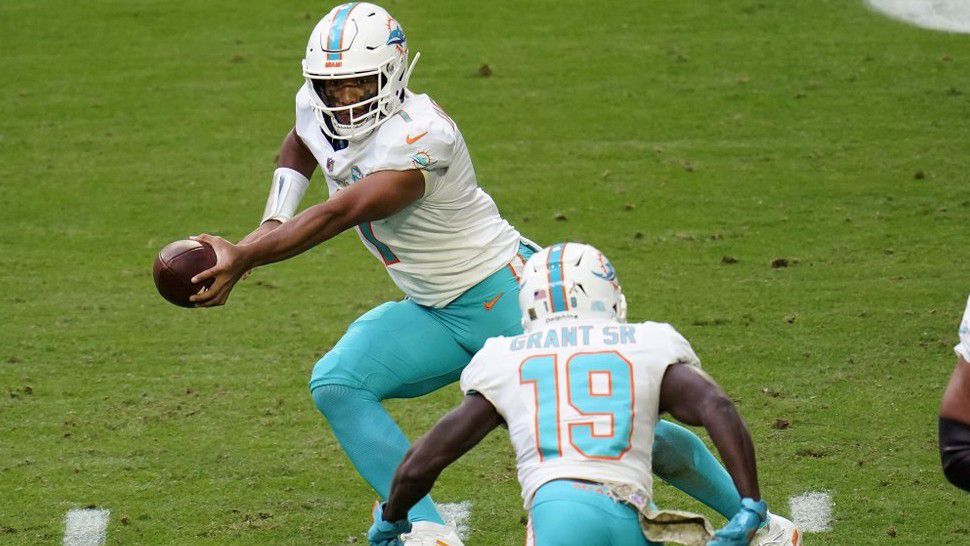 Tua Tagovailoa Leads Miami Dolphins To Win Over Cardinals