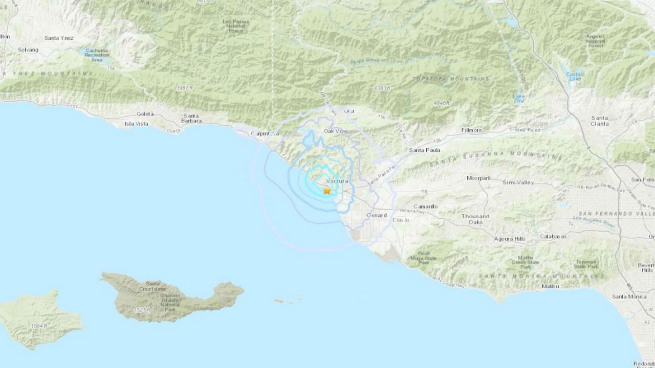 geo3d earthquake map