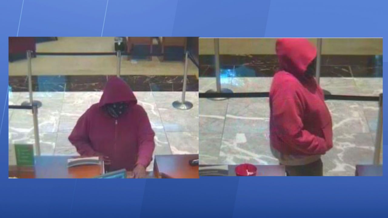 Police Search For Wells Fargo Bank Robbery Suspect