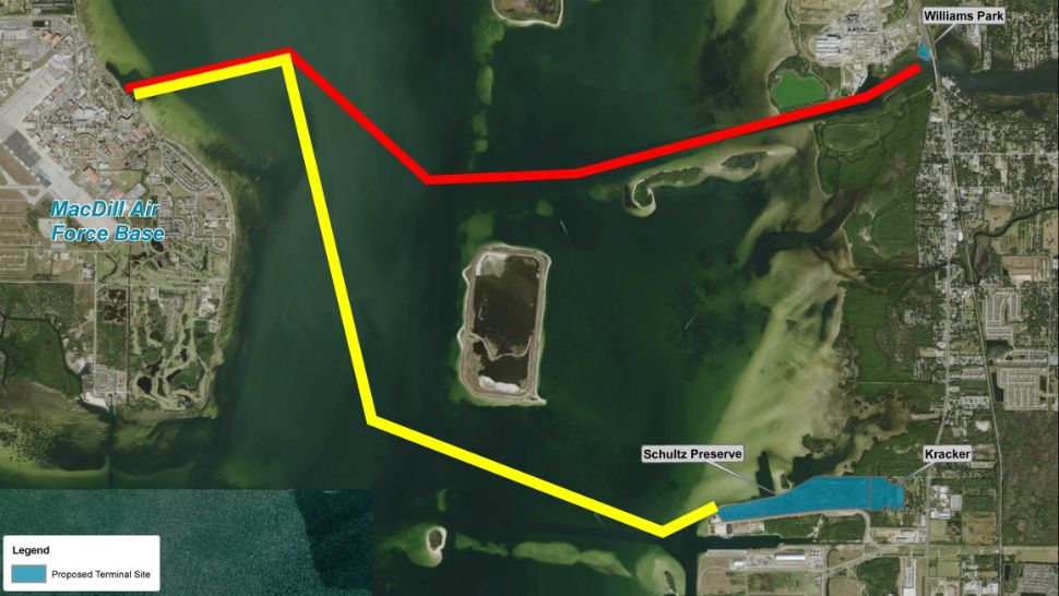MacDill Ferry Project Voted Down by Hillsborough Commission