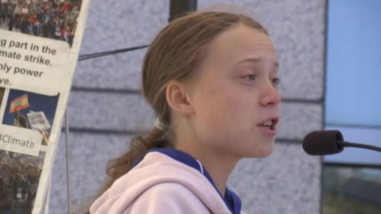 Greta Thunberg Joins Rally for Climate Change in NC - Spectrum News