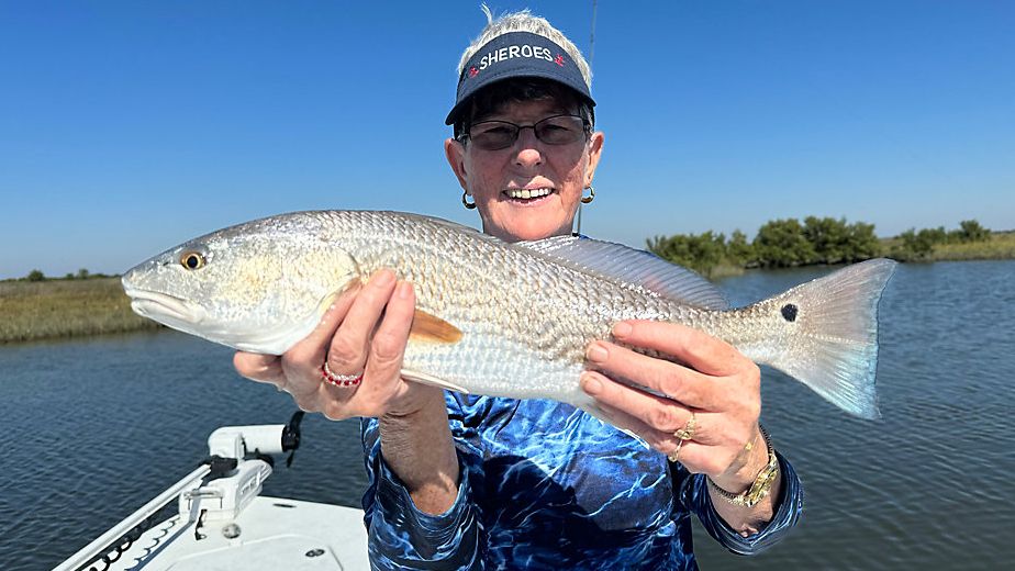 Sheroes honors female veteran with fishing trip
