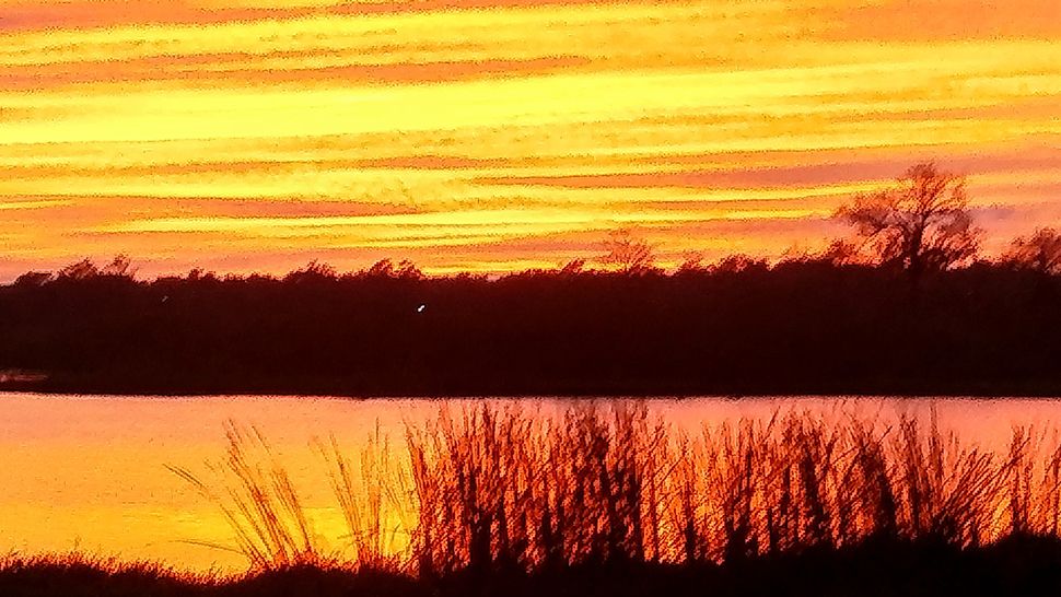 Submitted via the Spectrum News 13 app: A sunset from Groveland, Saturday, Nov. 10, 2018. (Courtesy of John Cruz)