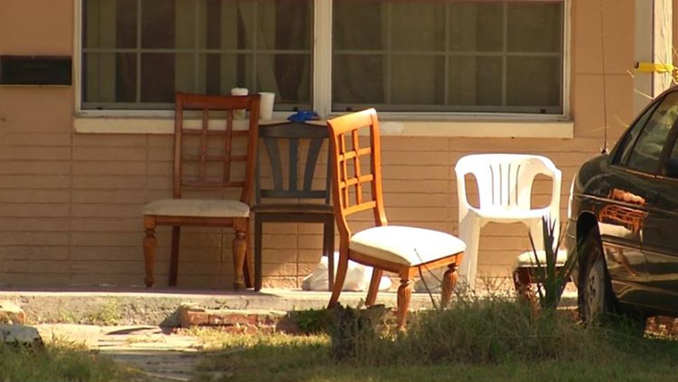A woman was fatally shot while sitting on her porch in St. Petersburg. (Spectrum Bay News 9)