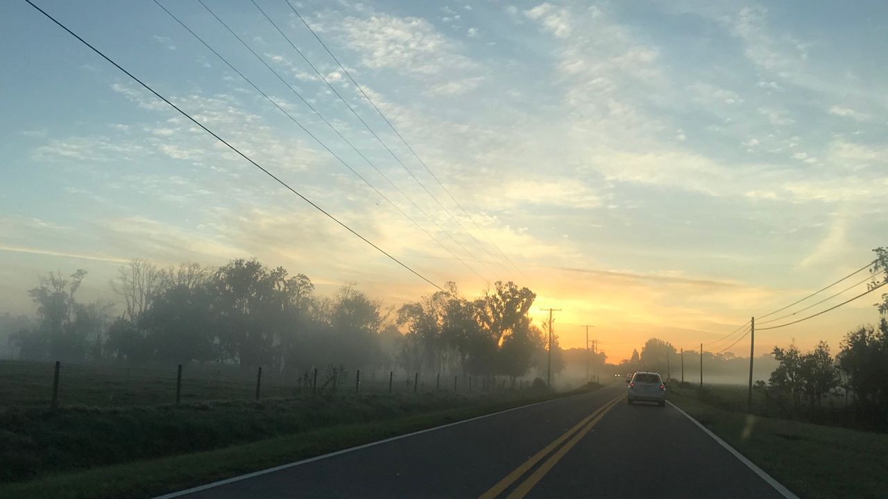 Tuesday morning in Keystone, Florida. (Courtesy of viewer Nidia Ross via our Spectrum Bay News 9 app)