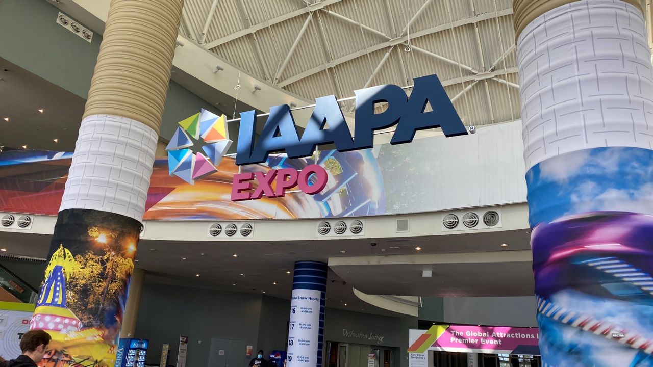 Ahead of this month's IAAPA Expo at the Orange County Convention Center, the group has announced this year's Hall of Fame inductees. (Spectrum News/Ashley Carter)